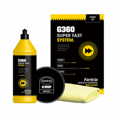 FARECLA G360 SUPER FAST SYSTEM FINISH  ZESTAW  DO CIEMNYCH KOLORÓW